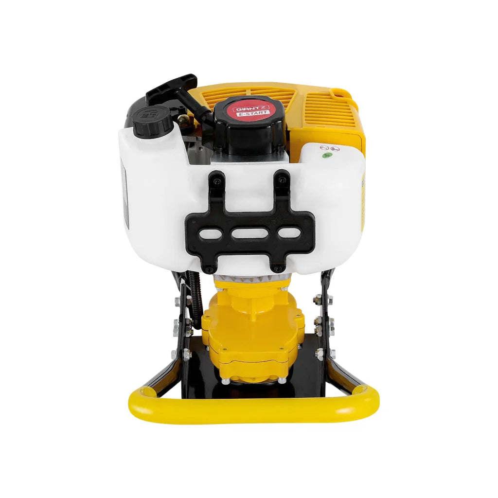 Post Hole Digger Motor 74CC Petrol Engine - Yellow - Tools