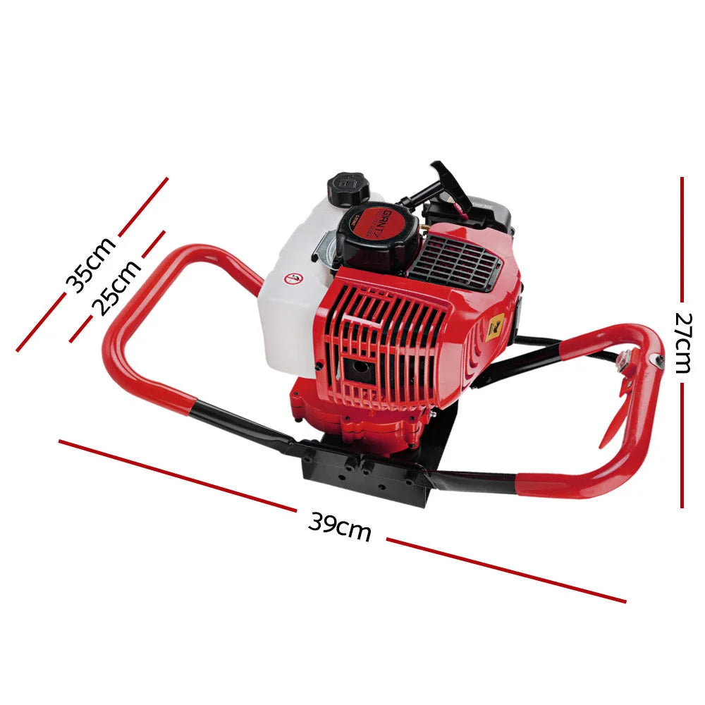 Post Hole Digger Petrol 80CC Motor Only Earth Auger - Power