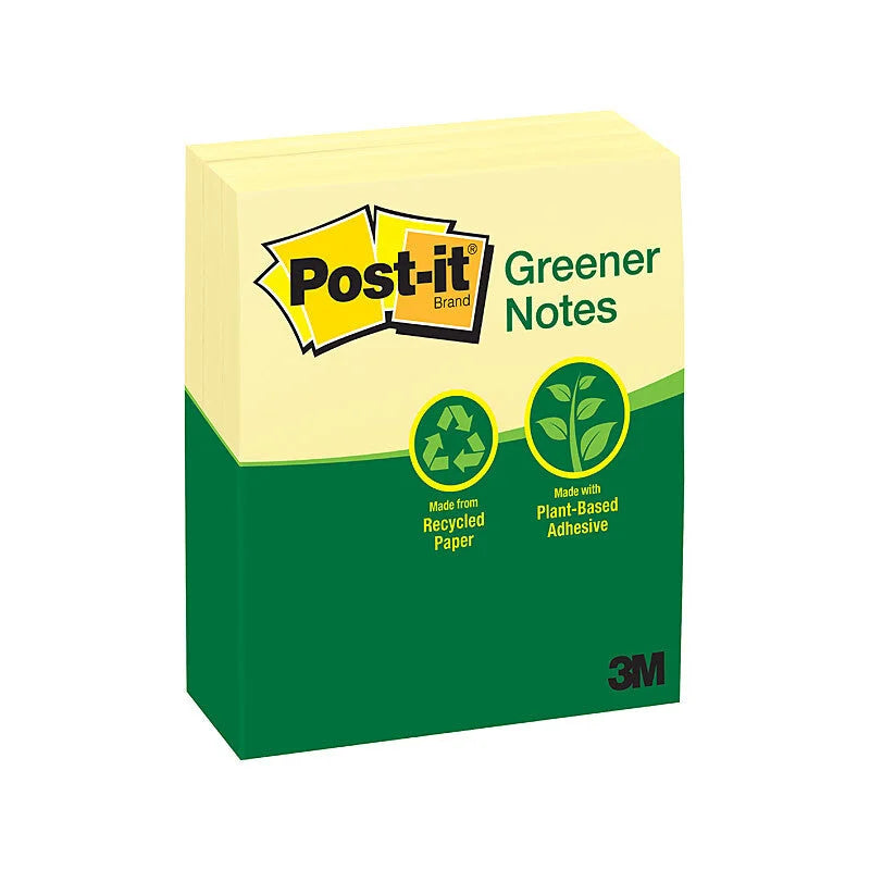 POST-IT 655-RPA Yellow Sticky Notes 73x123 - Pack of 12