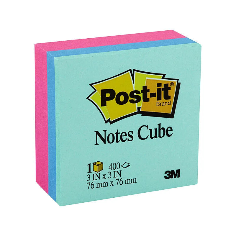 POST-IT MemCube 2027 Sticky Notes 73x73 - Box of 4