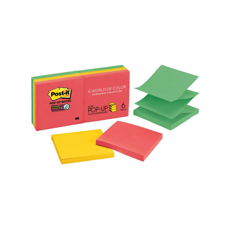 Post-It Super Sticky Pop-Up Notes R330-6SSAN