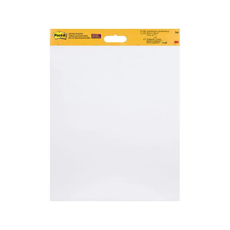 POST-IT Wall Pad 566 White - Pack of 2