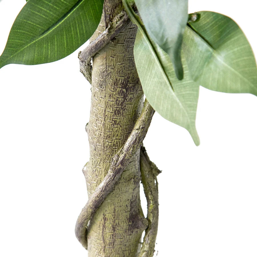 Potted Artificial Banyan Tree 120cm - Home & Garden >