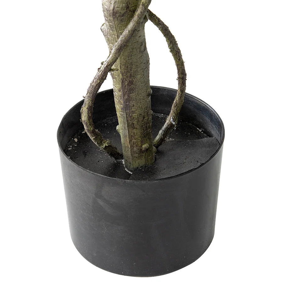 Potted Artificial Banyan Tree 120cm - Home & Garden >
