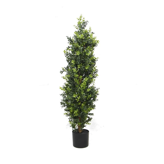 Potted Topiary Tree 120cm UV Resistant - Artificial Plants