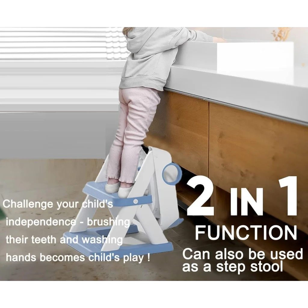 Potty Training Seat Ladder Kids Boys Girls Blue - Baby &