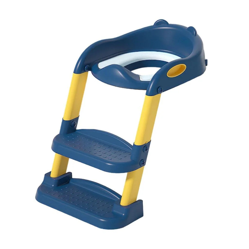 Potty Training Toilet Seat Chair with Ladder Step-Up Stool