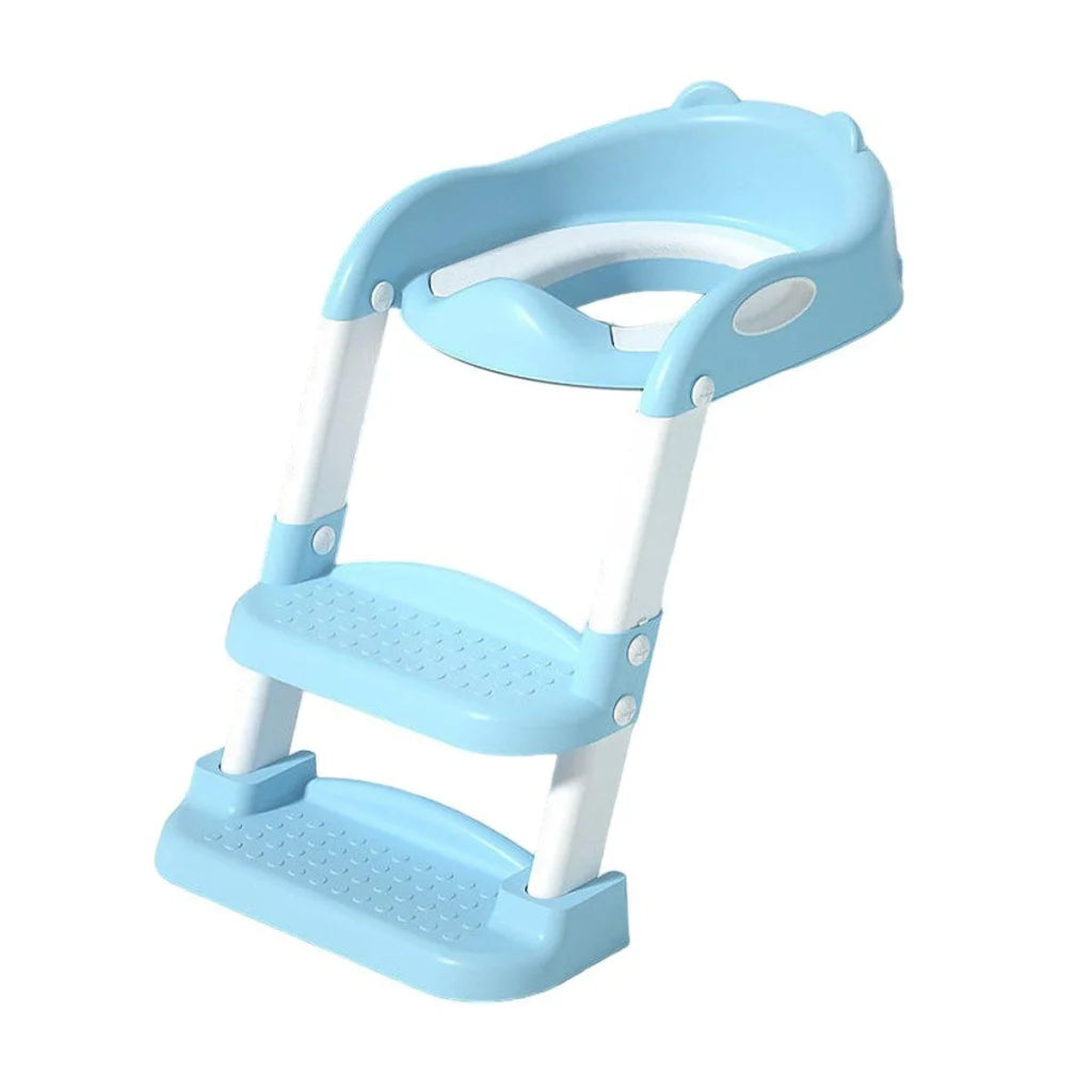 Potty Training Toilet Seat Chair with Ladder Step-Up Stool