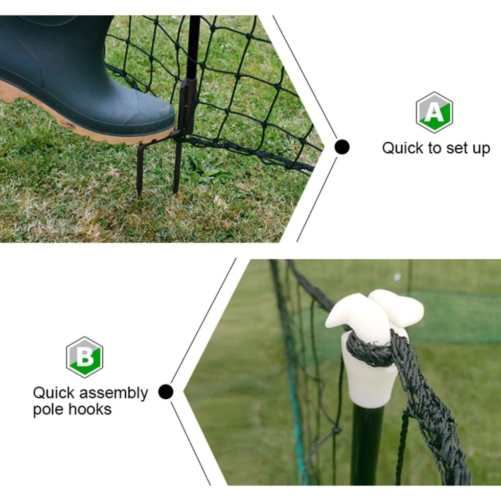 POULTRY NETTING Quality Chicken Fence 60m X 115cm - Pet Care