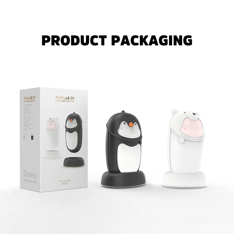 Power Bank KIVEE HS09-WH 8000 mAh Hand Warmer White