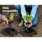 Power Garden Auger Small Earth Planter 75 x 600MM - Black