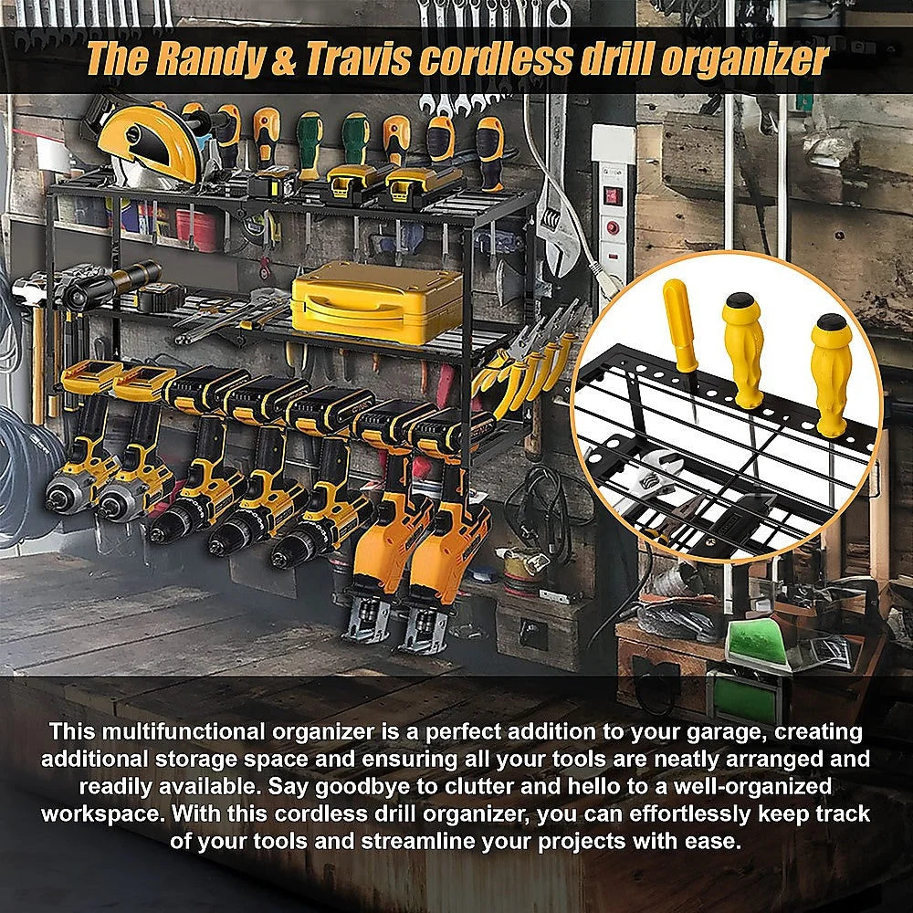 Power Tool Organiser Garage Storage - Tools