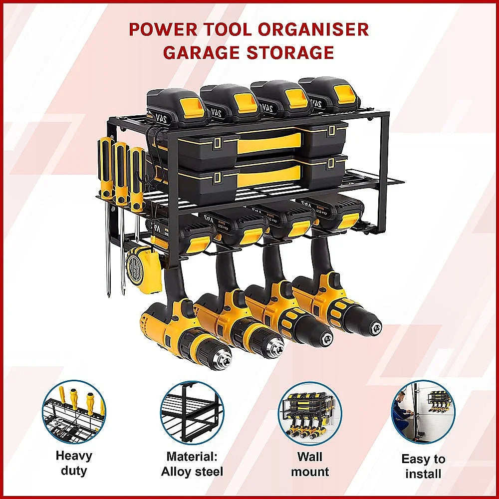 Power Tool Organiser Garage Storage - Tools