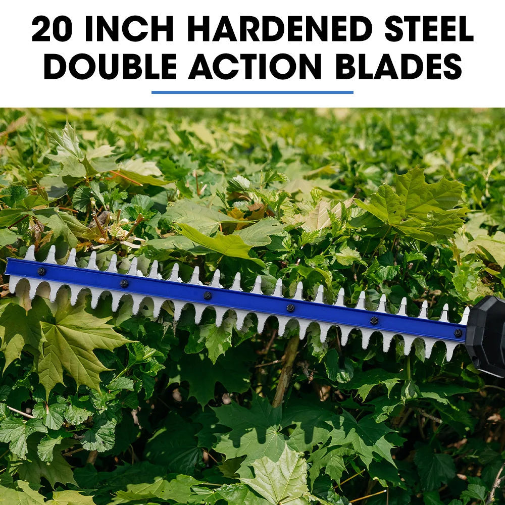 POWERBLADE 20V Cordless Pole Saw & Hedge Trimmer Combo 8’’