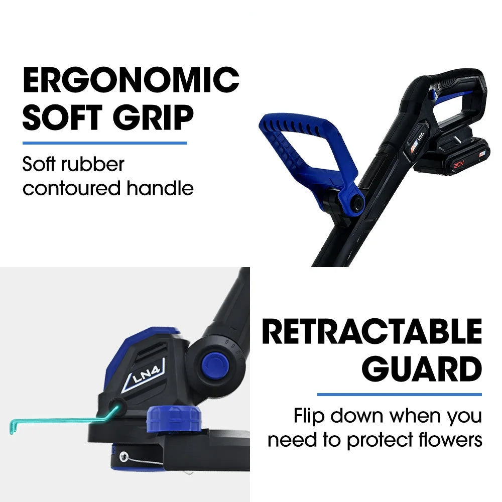 POWERBLADE 20V Leaf Blower & Line Trimmer / Edger Combo Kit