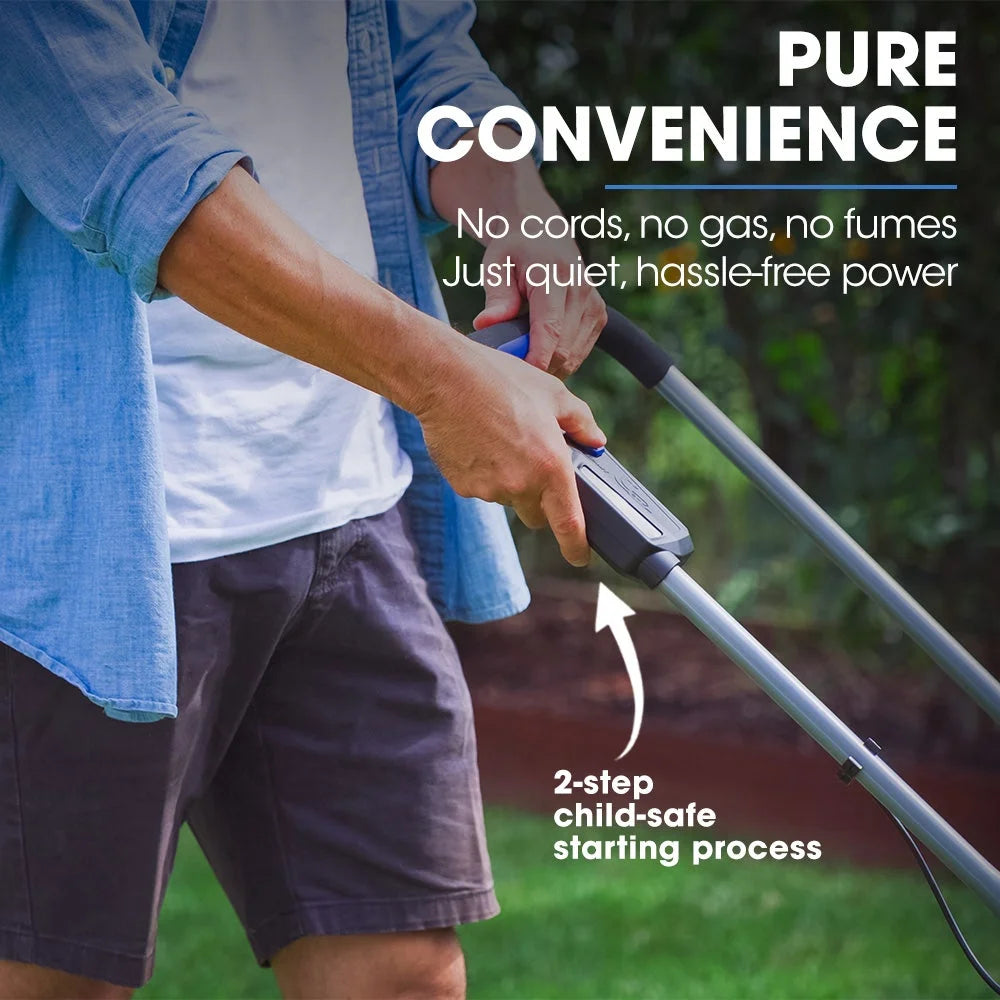 POWERBLADE 350CX 20V 13’’ Cordless Lawn Mower Kit Fast