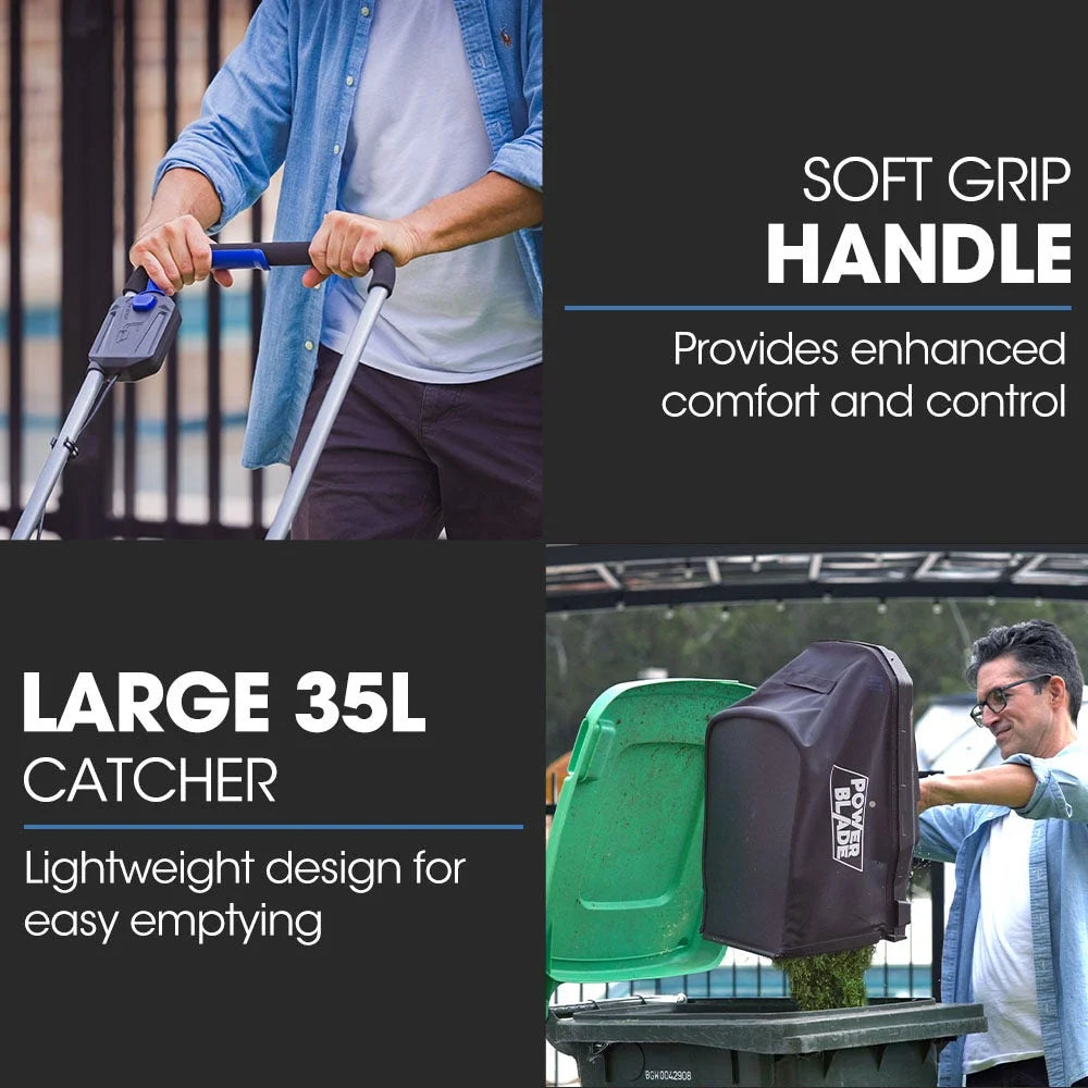 POWERBLADE 350CX 20V 13’’ Cordless Lawn Mower Kit Fast