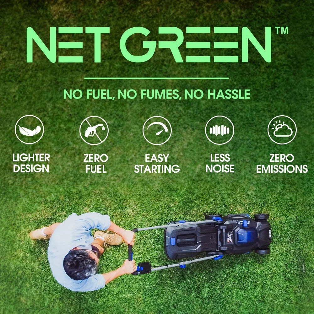 POWERBLADE 350CX 20V 13’’ Cordless Lawn Mower Kit Fast