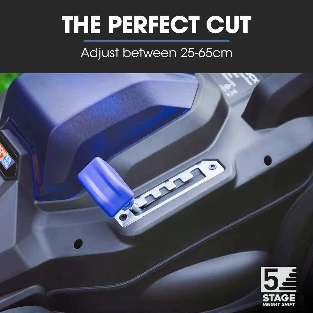 POWERBLADE 350CX 20V 13’’ Cordless Lawn Mower Kit Fast