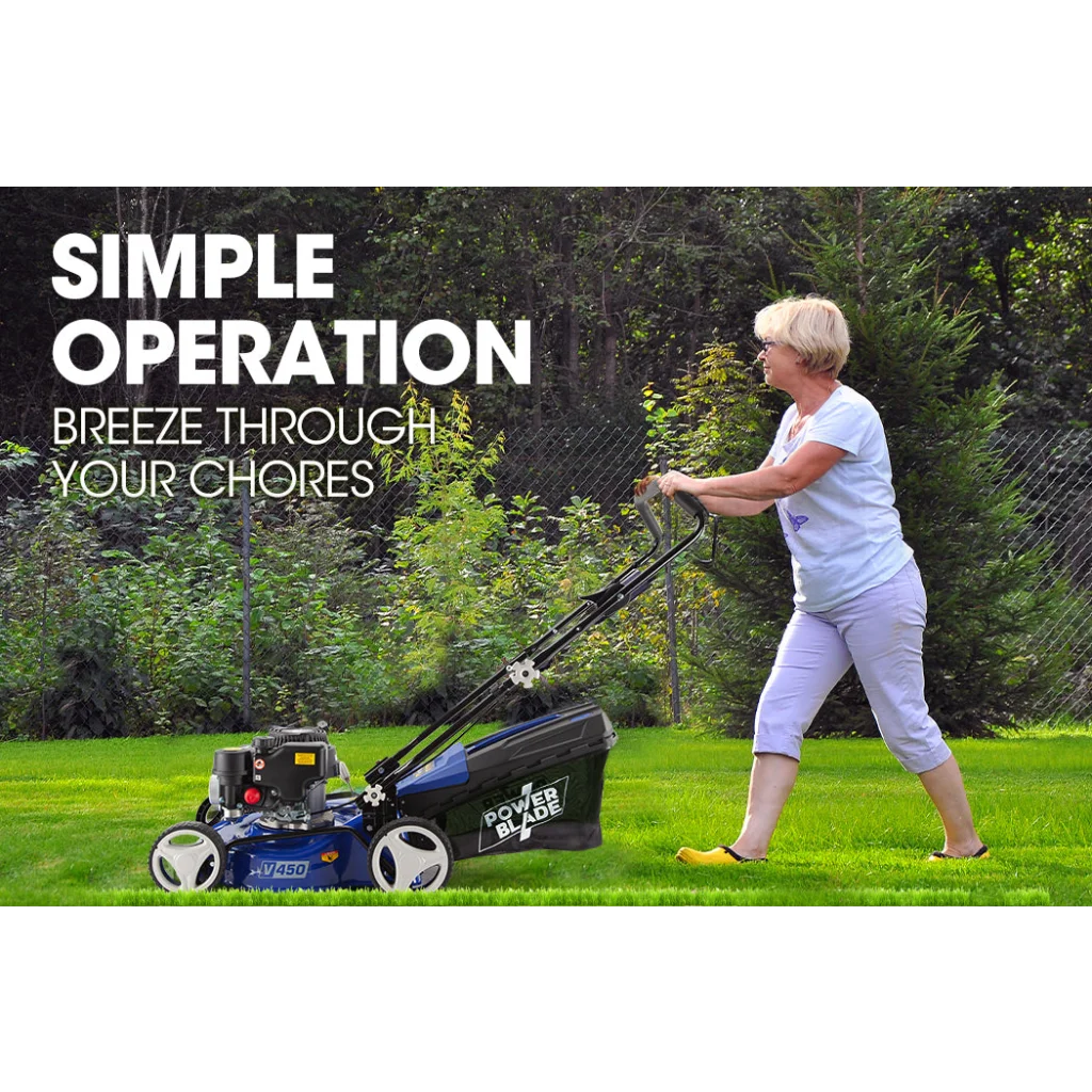 POWERBLADE Lawn Mower 139CC 17’’ Petrol Powered Push