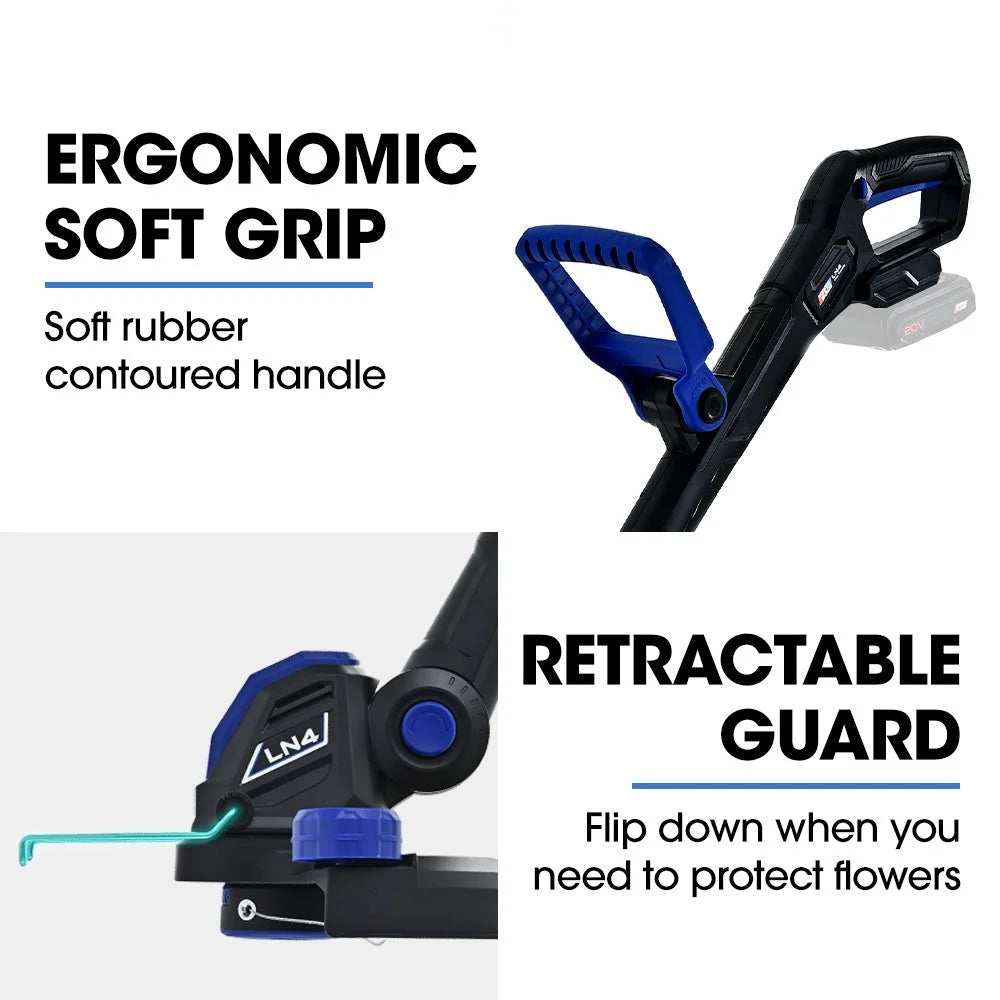 POWERBLADE LN4 20V Cordless Electric Line Trimmer & Garden