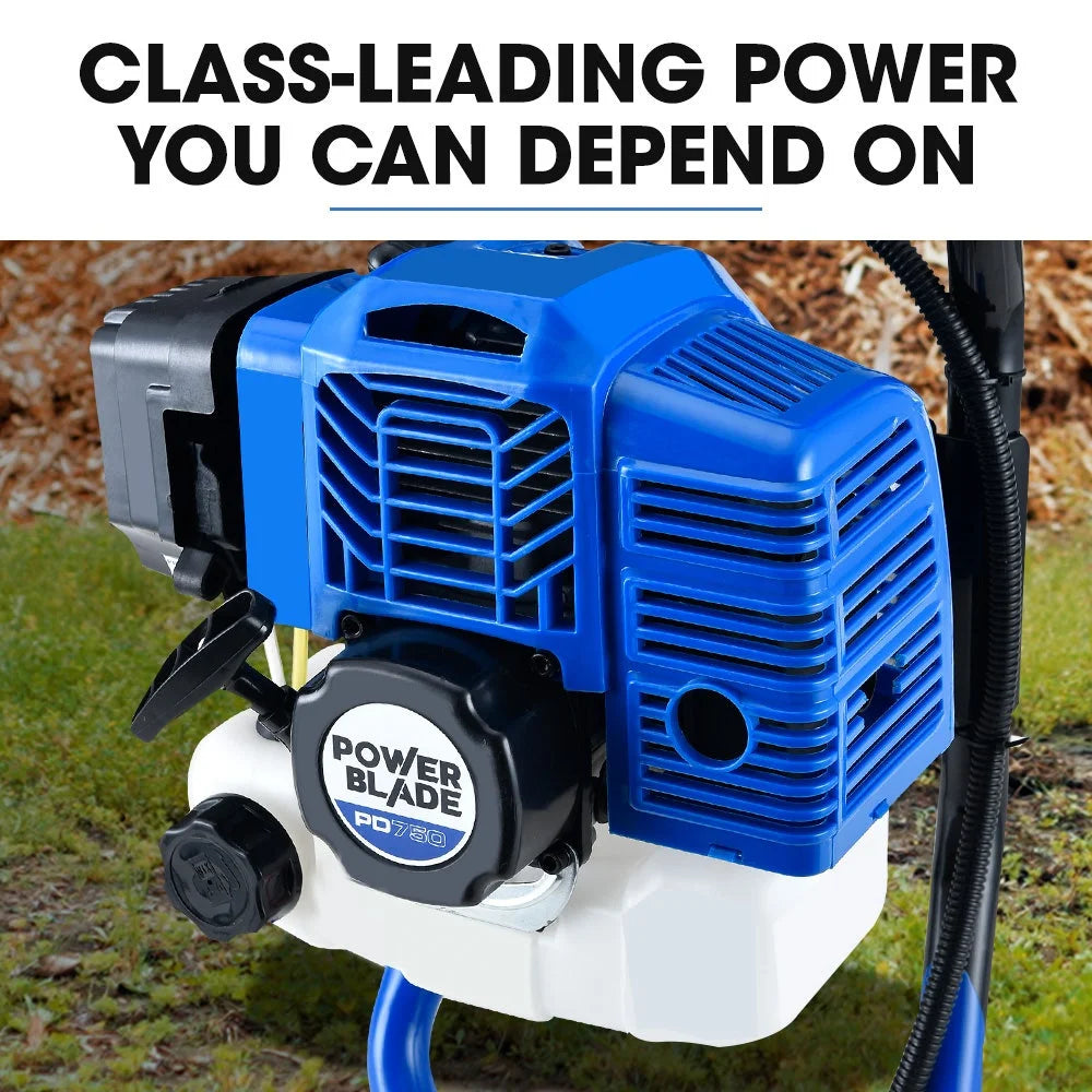 POWERBLADE PD750 52cc 2-Stroke Petrol Post Hole Digger