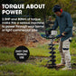 POWERBLADE PD750 52cc 2-Stroke Petrol Post Hole Digger
