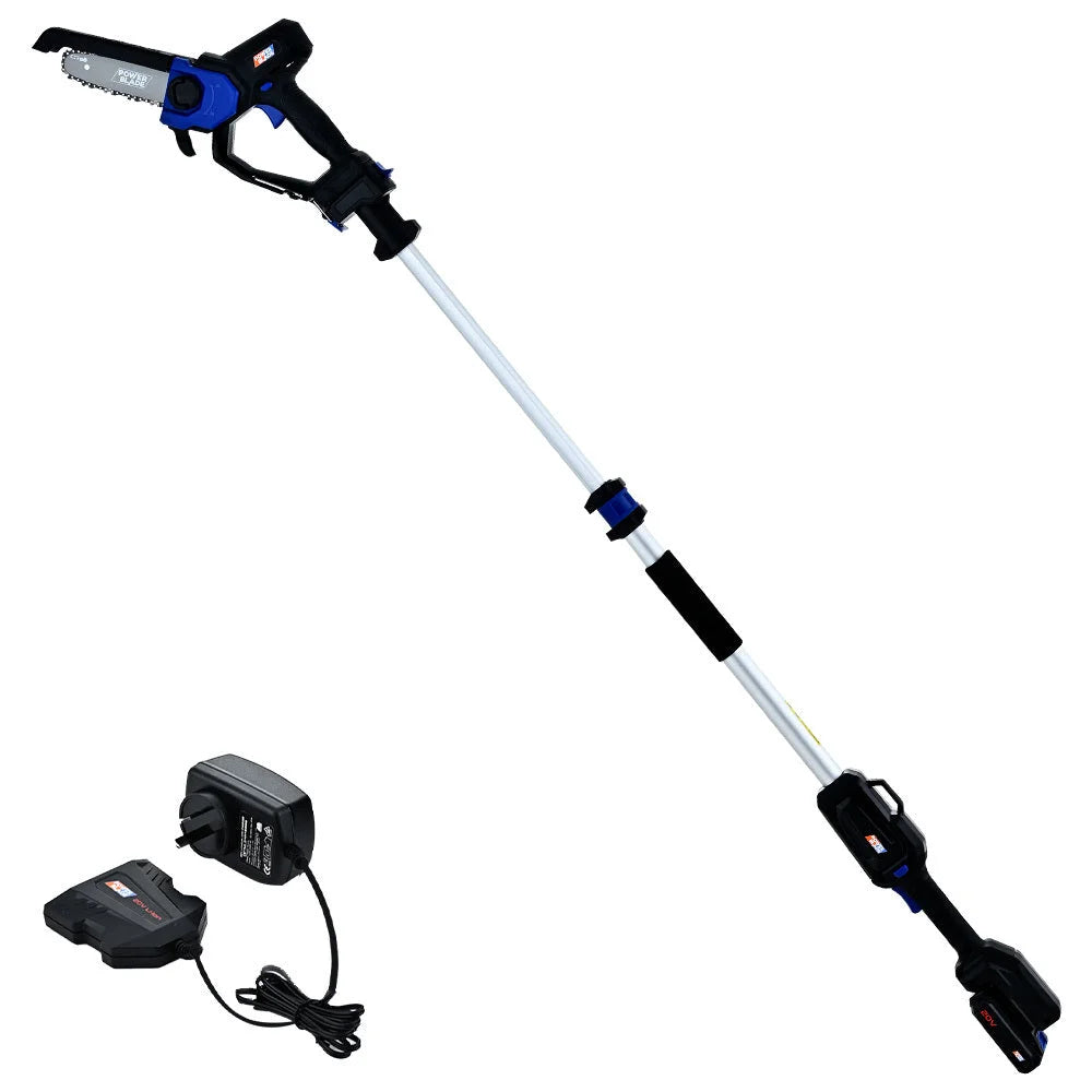 POWERBLADE SW7 20V Cordless Convertible Mini Chainsaw Pole