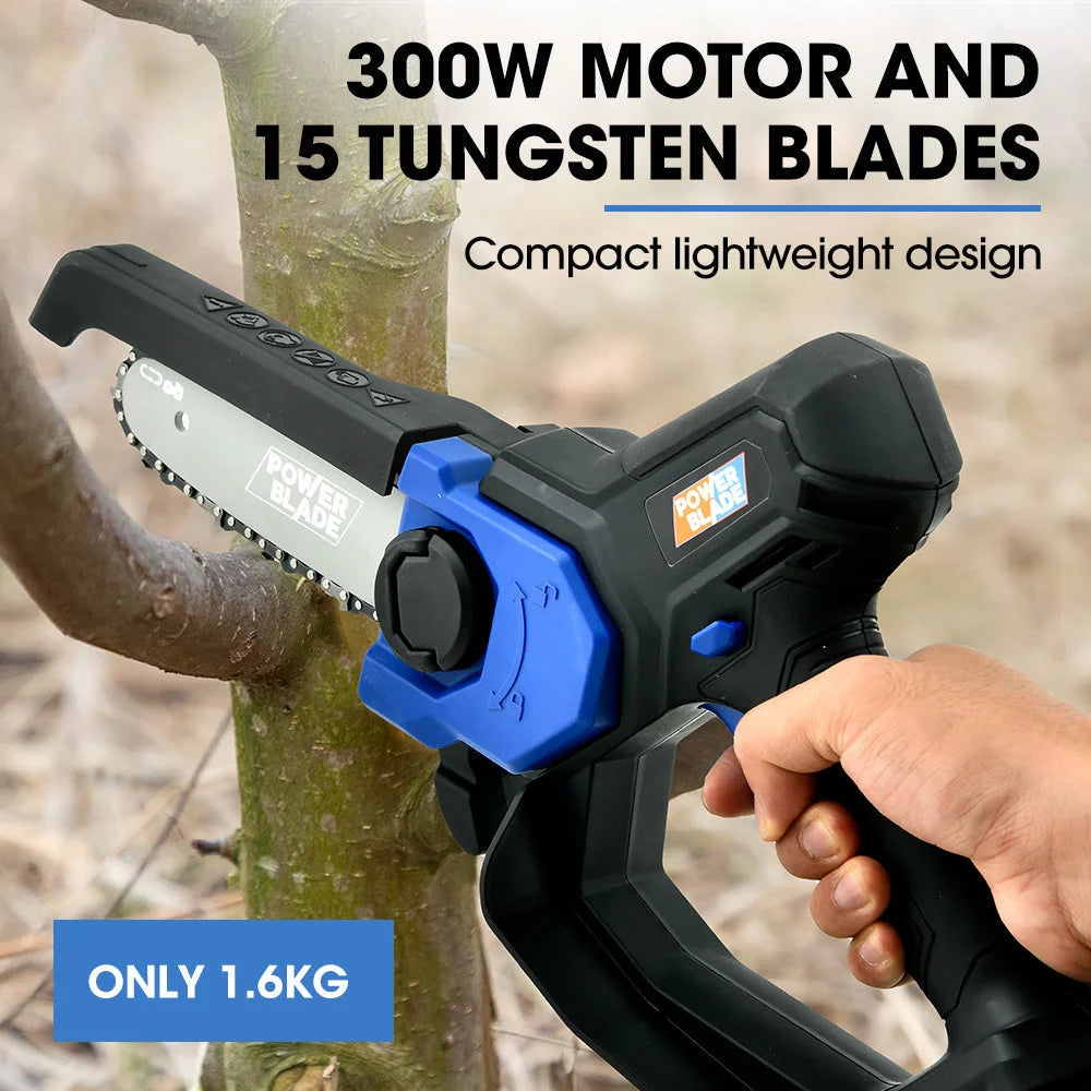 POWERBLADE SW7 20V Cordless Convertible Mini Chainsaw Pole