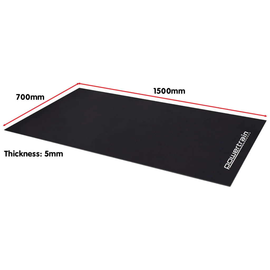 Powertrain 1.5m Exercise Equipment Mat - Sports & Fitness >