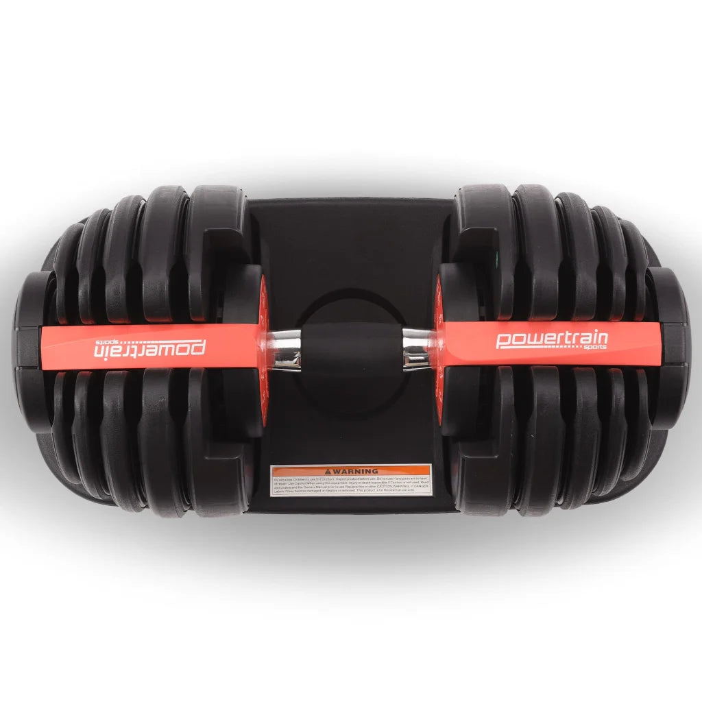 Powertrain 24kg Adjustable Dumbbell - Home & Garden > Gate