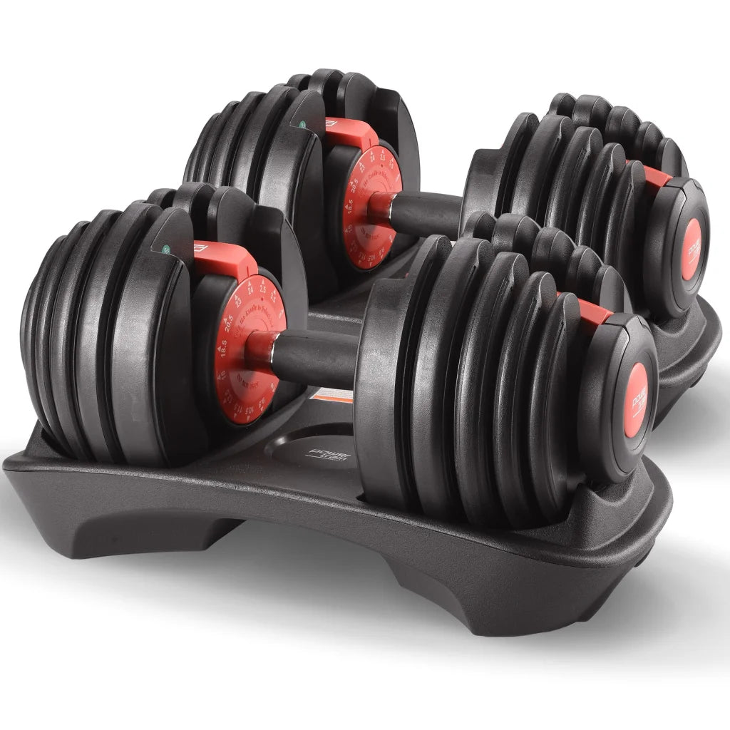 Powertrain 48k Adjustable Dumbbell Home Gym Set - Sports &