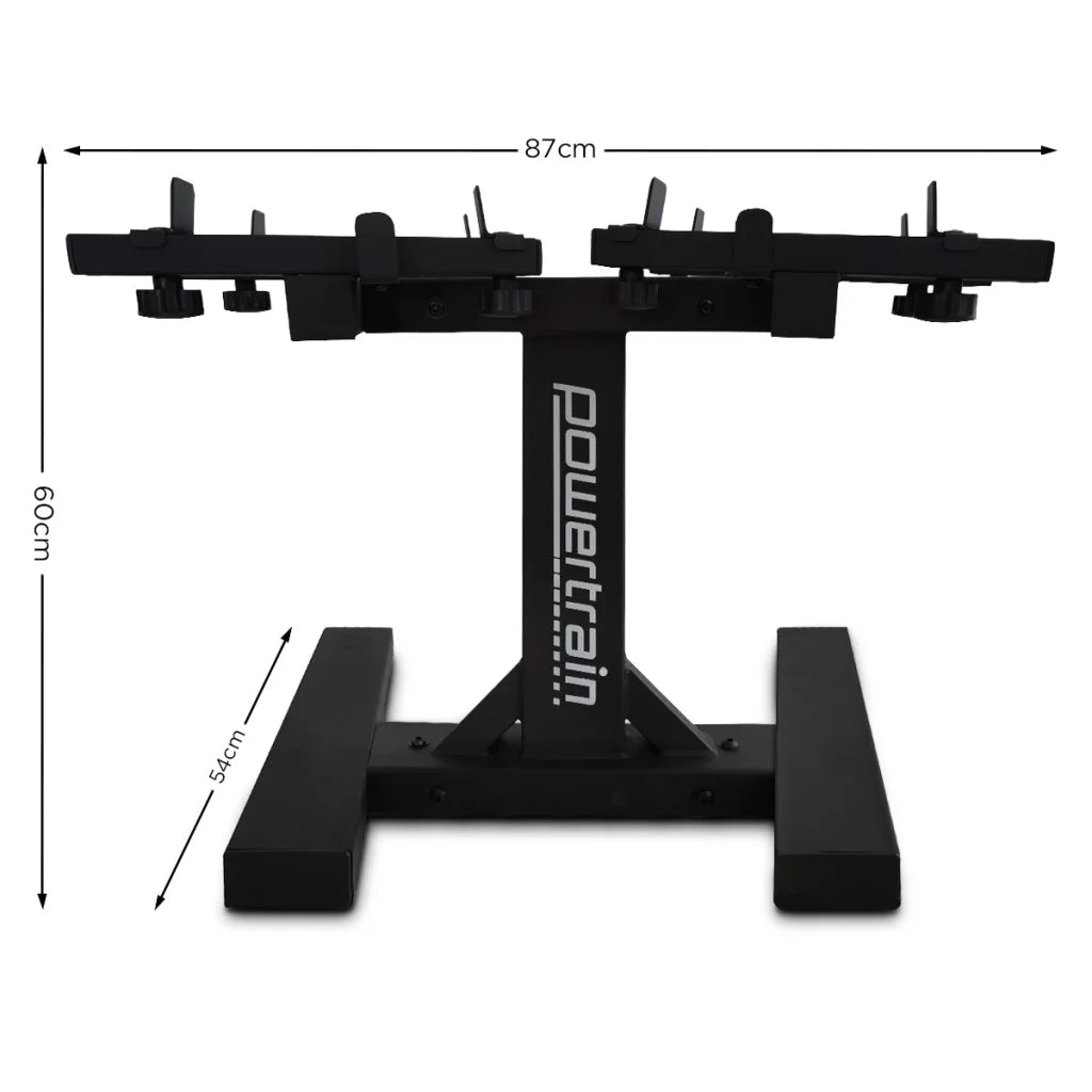 Powertrain Adjustable Dumbbell Stand GEN2 Pro - Sports &