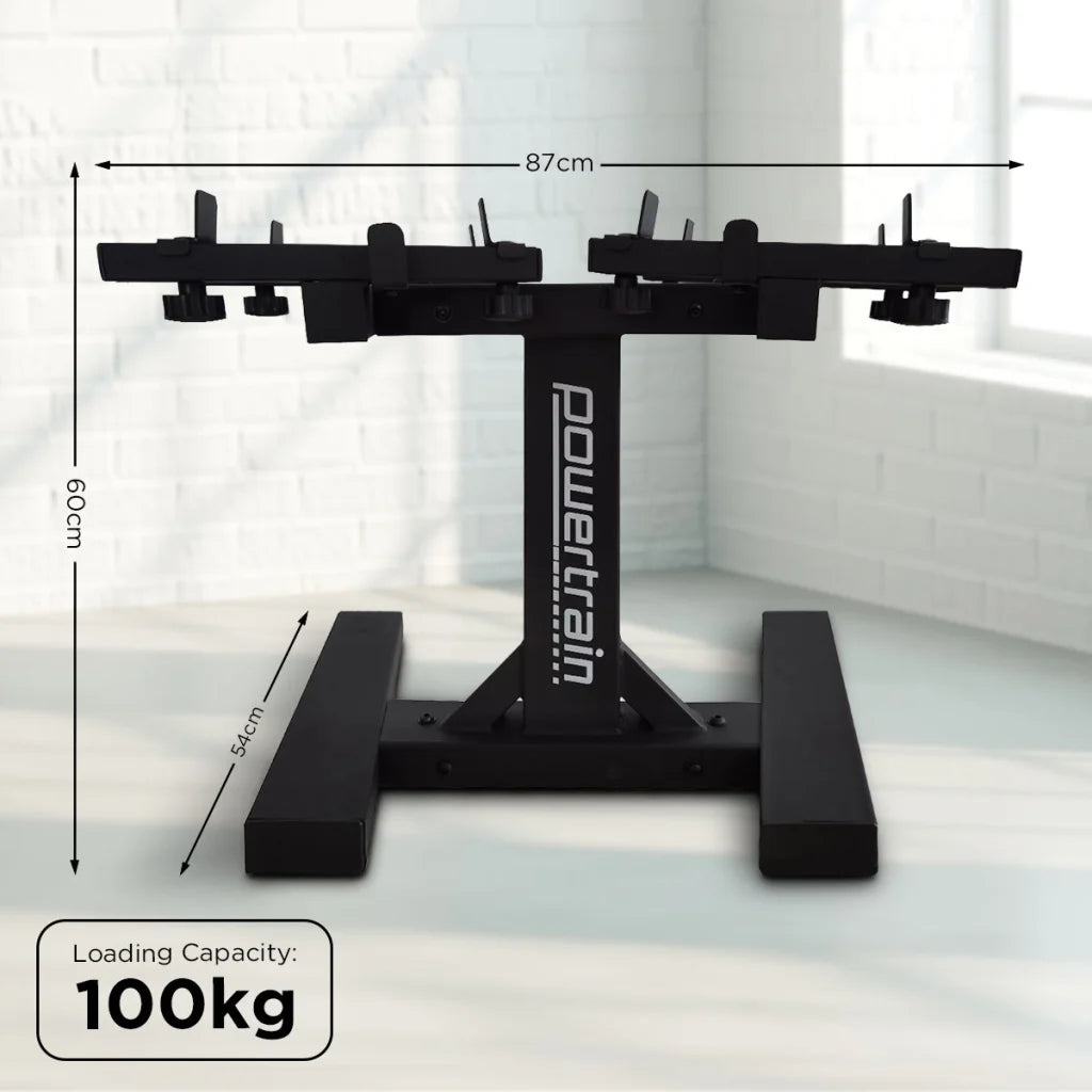 Powertrain Adjustable Dumbbell Stand GEN2 Pro - Sports &
