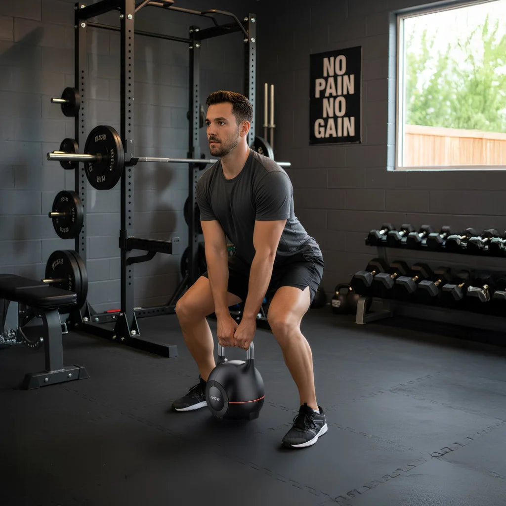 Powertrain Adjustable Kettlebell 20kg 7 in 1 Weight