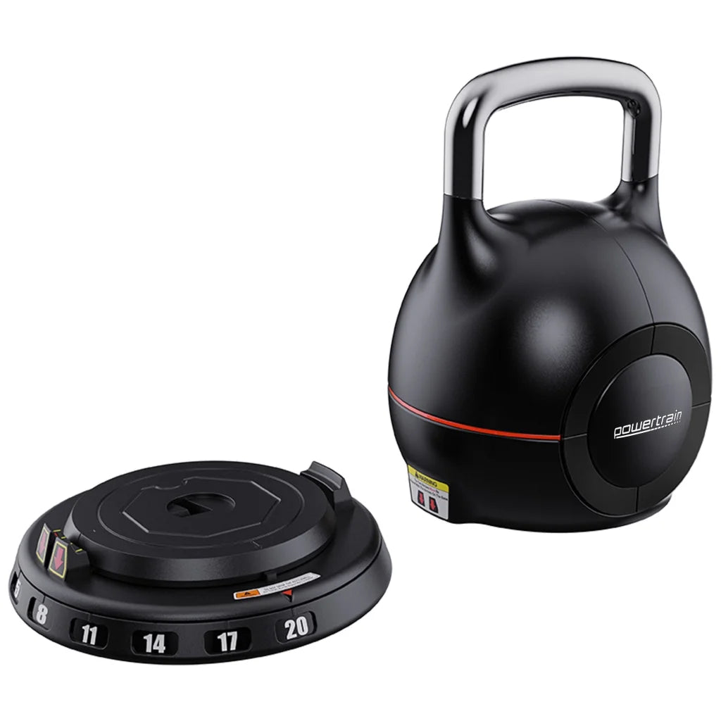 Powertrain Adjustable Kettlebell 20kg 7 in 1 Weight
