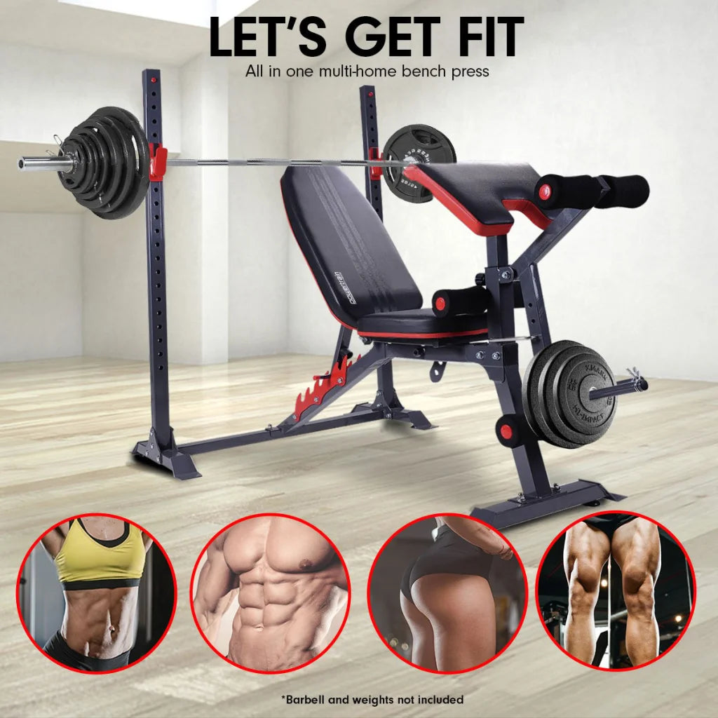 Powertrain Adjustable Weight Bench Home Gym Bench Press