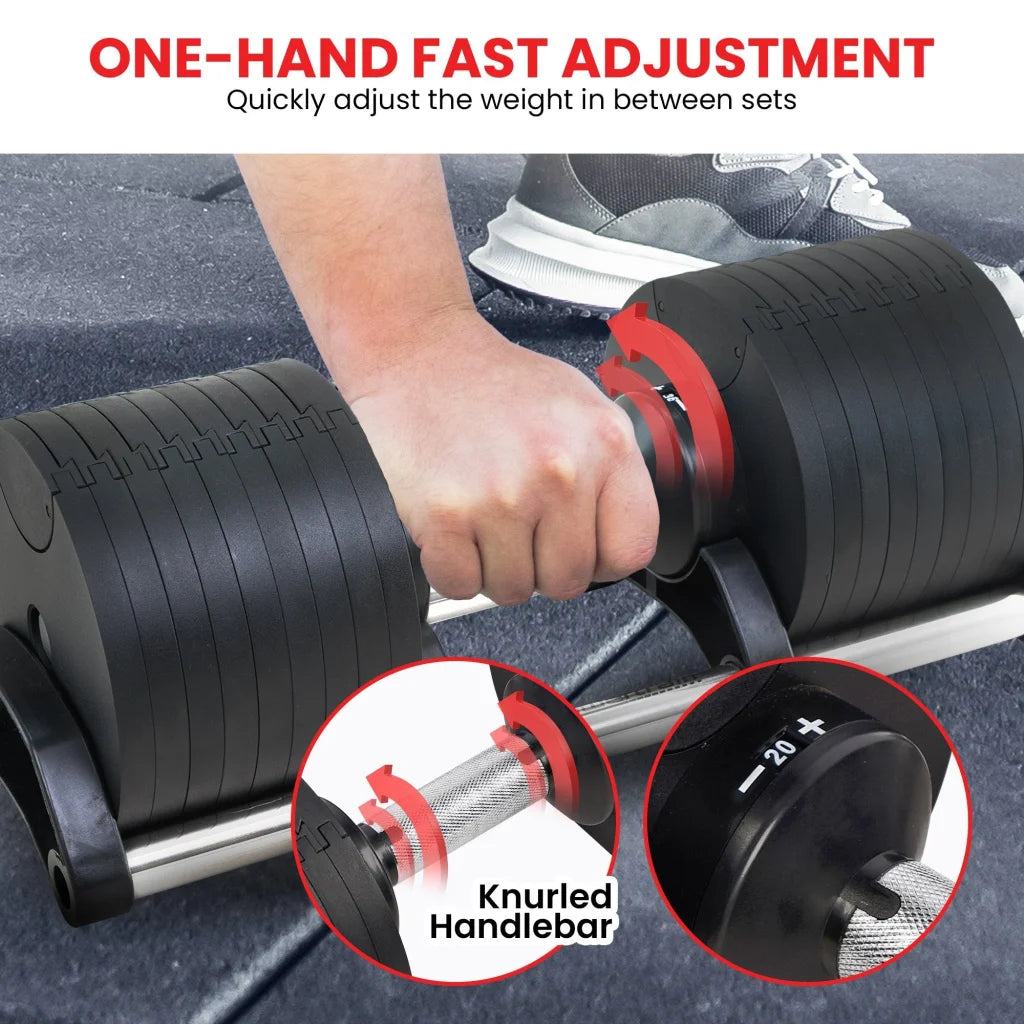 Powertrain eon dial with colour matched pieces and support fittings