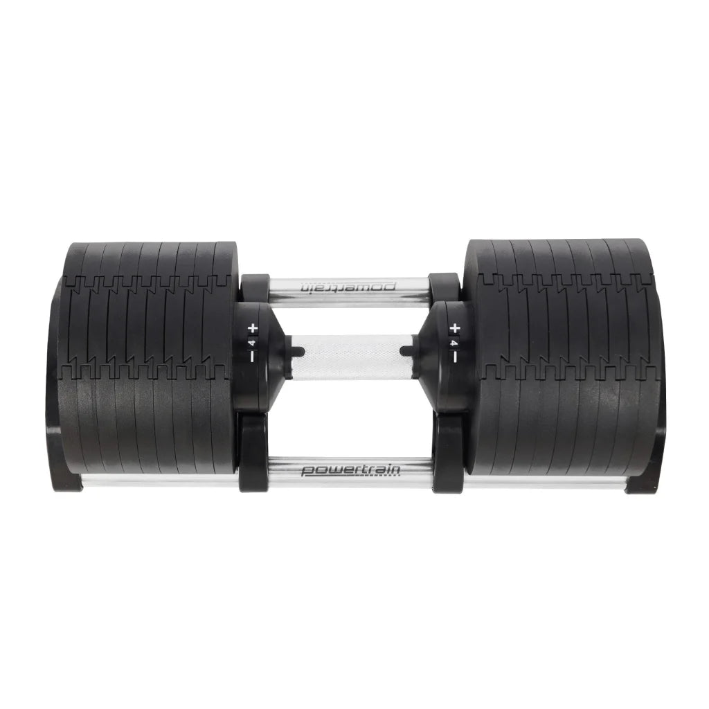 36kg powertrain eon dial with caster wheels and side handle rail