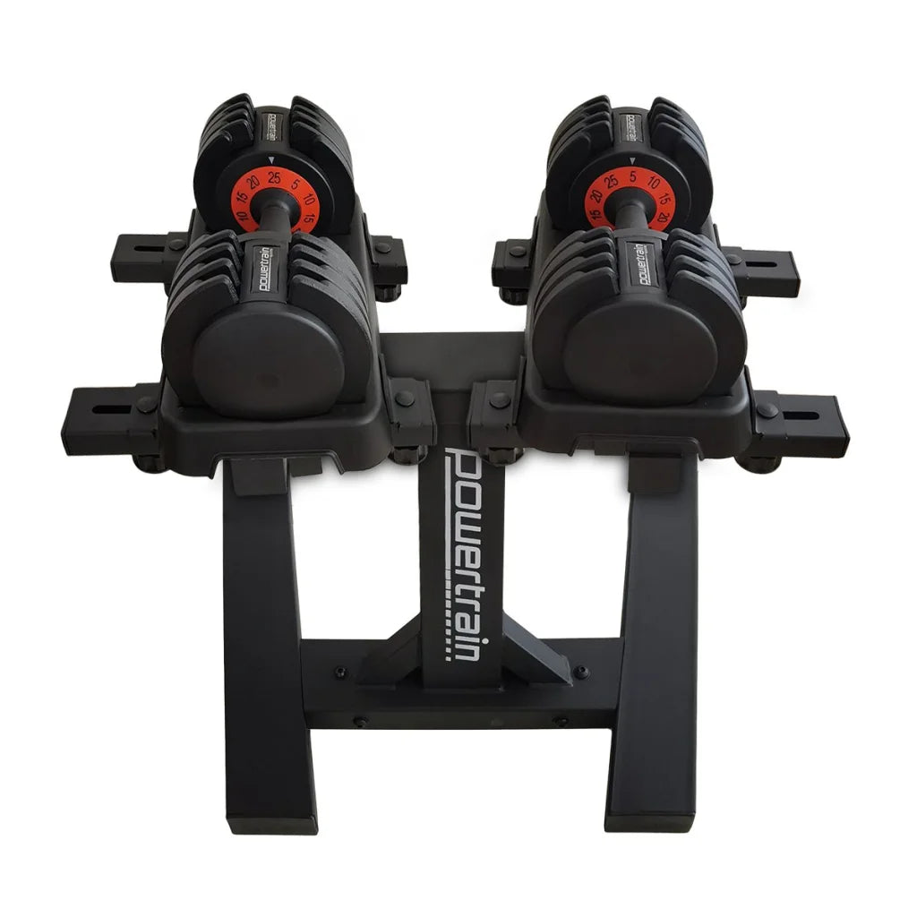 Powertrain GEN2 Pro Adjustable Dumbbell Set - 2 x 25kg