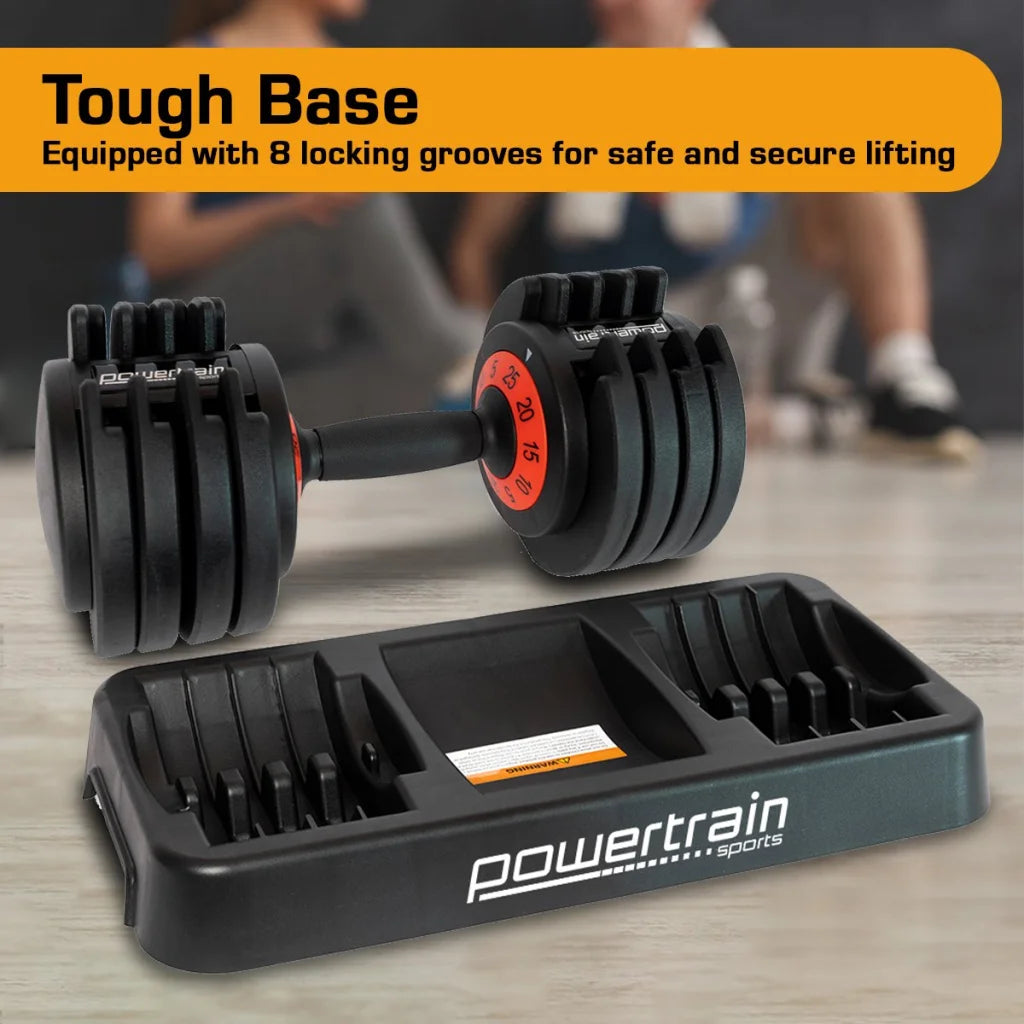 Powertrain GEN2 Pro Adjustable Dumbbell Set - 50kg - Sports