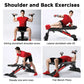 Powertrain Home Gym Adjustable Dumbbell Bench - Sports &