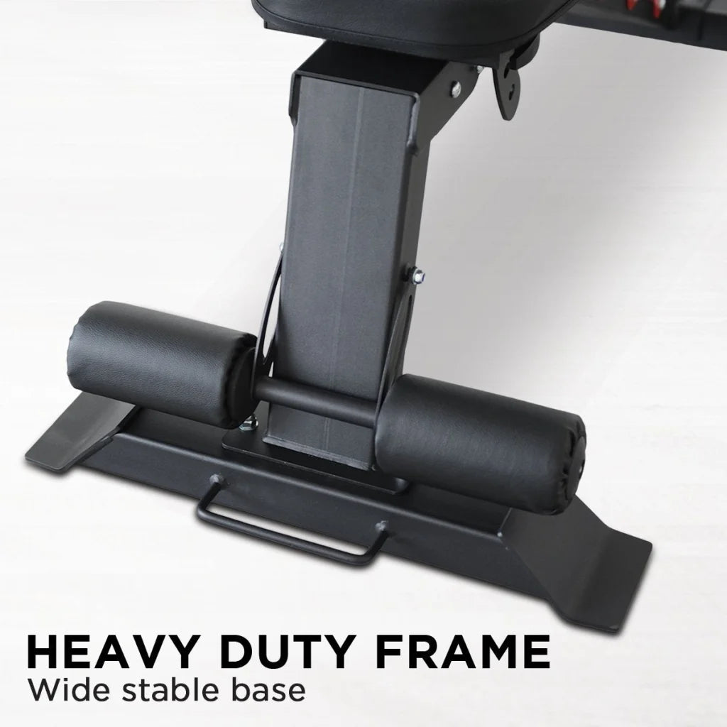 Powertrain Home Gym Adjustable Dumbbell Bench - Sports &