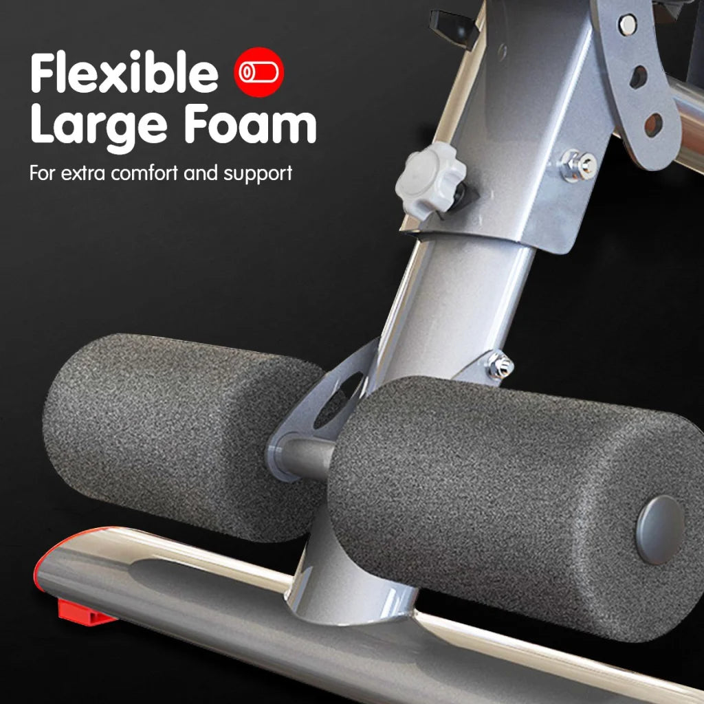 Powertrain Home Gym Bench Adjustable Flat Incline Decline