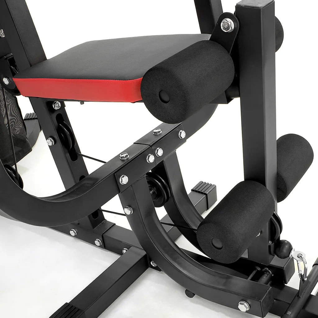 Powertrain Home Gym Multi Station with Boxing Punching Bag