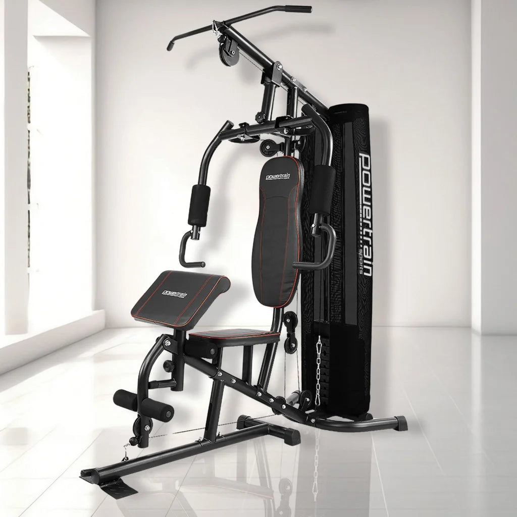 Powertrain Multi Station Home Gym With 68kg Weights