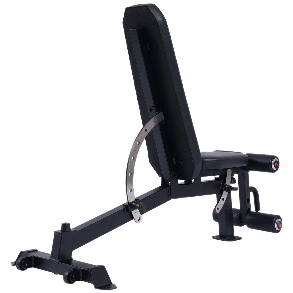 Powertrain Multi Workout Bench with Transport Wheels