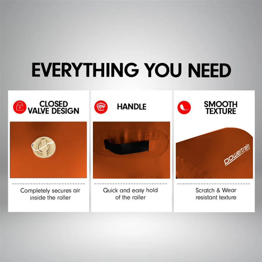 Powertrain Sports Inflatable Gymnastics Air Barrel Exercise