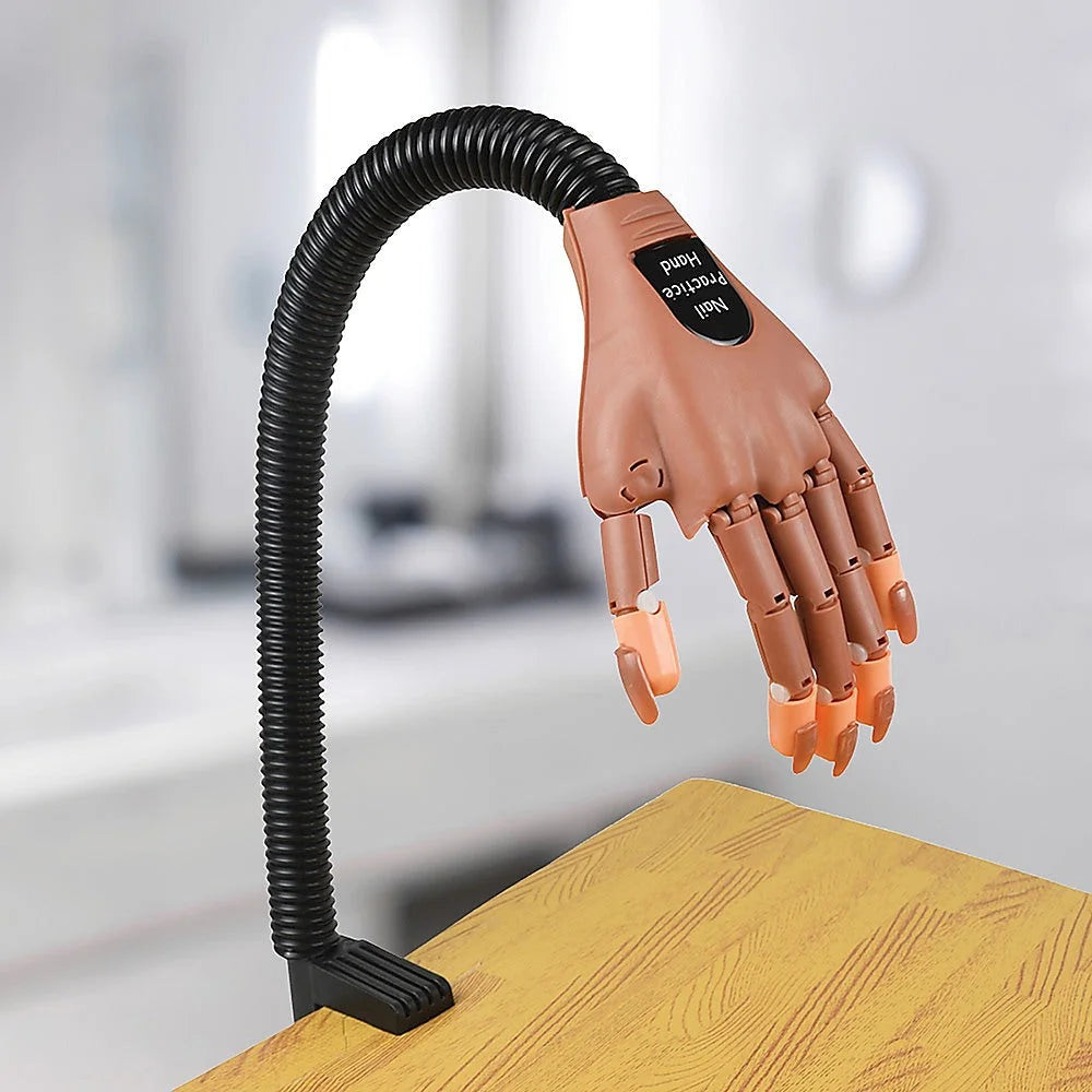 Practice Hand Model for Nail Art Training & Manicure