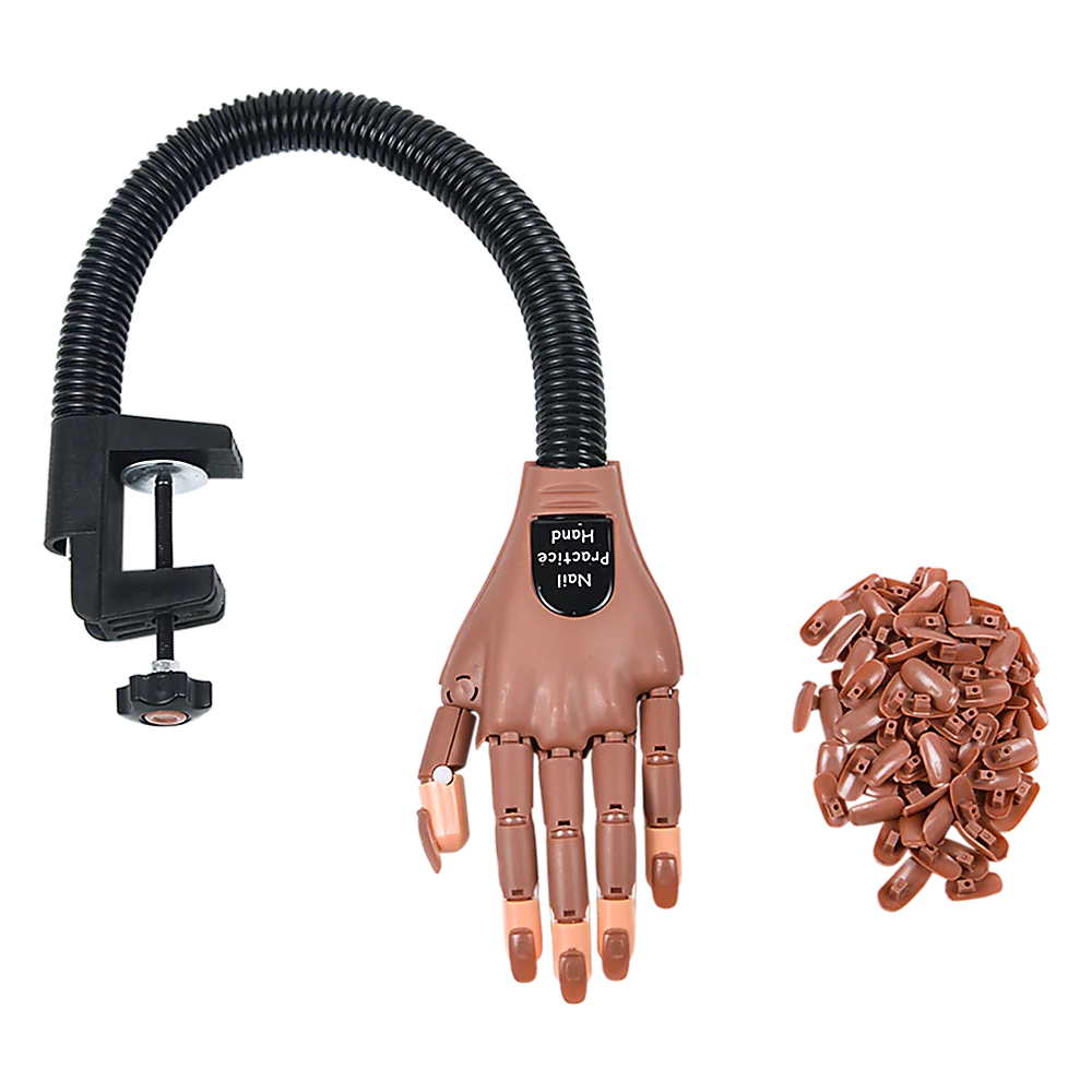 Practice Hand Model for Nail Art Training & Manicure